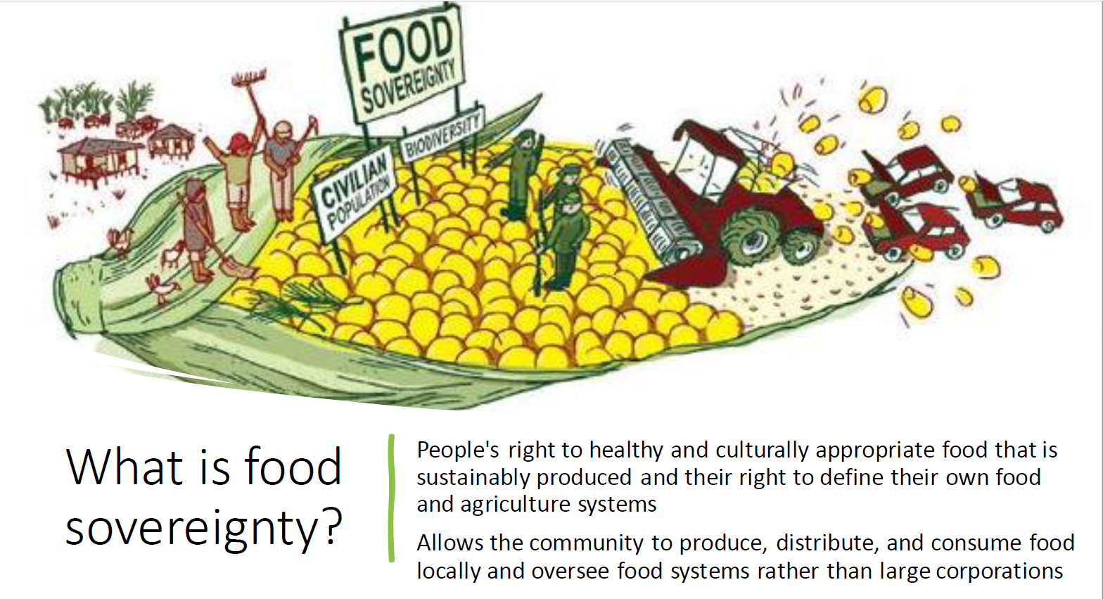 Food sovereignty definition 