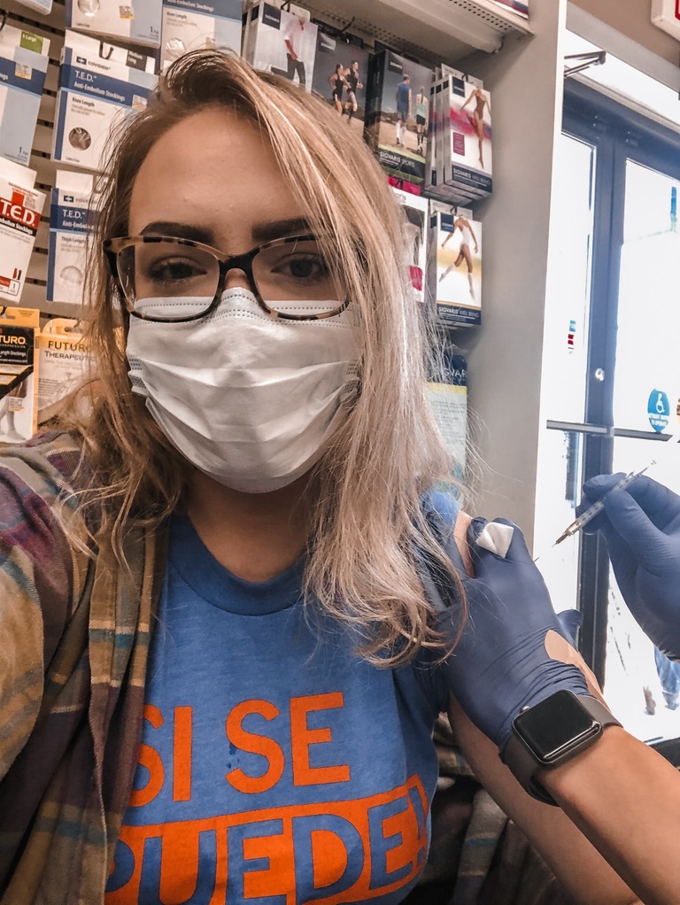 Global Health Studies student works with Proteus
